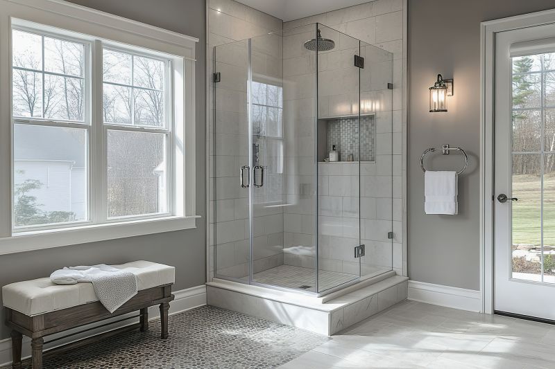 Beautiful Shower with Modern Fixtures